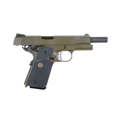 WE Europe 1911 MEU 6mm RIF GBB Airsoft Pistol