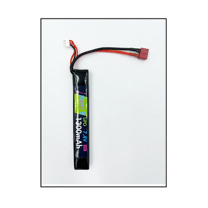 Rebel 7.4v Deans 1300mAh Lipo Battery