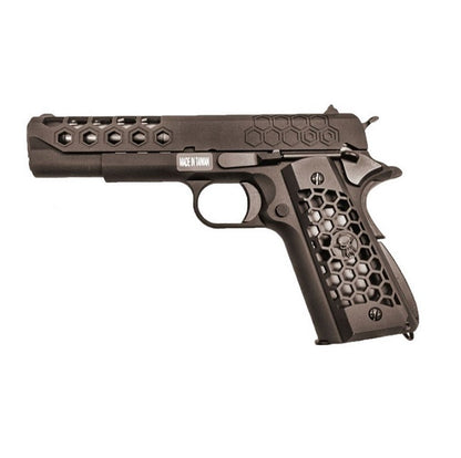 WE Europe 1911 Hex Cut 6mm RIF GBB Airsoft Pistol