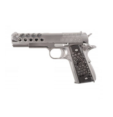 WE Europe 1911 Hex Cut 6mm RIF GBB Airsoft Pistol